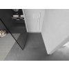 MEXEN/S - Kioto L Sprchová zástěna WALK-IN 80 x 200, černý vzor, bílá 800-080-103-20-70