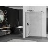 MEXEN/S - Kioto Sprchová zástěna WALK-IN 60 x 200, transparent 8 mm, grafit kartáčovaná 800-060-101-66-00