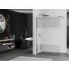 MEXEN/S - Kioto Sprchová zástěna Walk-in 90 x 200, transparent/dekor 8 mm, grafit metal 800-090-101-95-35
