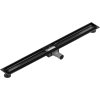 MEXEN - Flat odtokový žlab bez roštu 90 cm černý 1715090