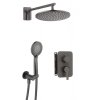 DEANTE - Arnika titan - Sprchový set pod omítku, s baterií BOX BXYZDQAM