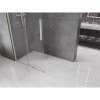 MEXEN/S - Velar Sprchová zástěna posuvná Walk-in 80 x 200 cm, transparent 8 mm, nikl kartáčovaný 871-080-000-03-97