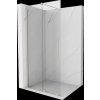 MEXEN/S - Velar Sprchová zástěna posuvná Walk-in 80 x 200 cm, transparent 8 mm, nikl kartáčovaný 871-080-000-03-97