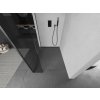 MEXEN/S - Kioto Sprchová zástěna WALK-IN 120 x 40 cm, transparent, grafit kartáčovaná 800-120-212-66-00-040