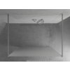 MEXEN/S - KIOTO samostatně stojící sprchová zástěna 120 x 200, matné sklo 8 mm, chrom 800-120-002-01-30