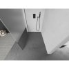 MEXEN/S - Kioto L Sprchová zástěna WALK-IN 90 x 200 cm, transparent/dekor, grafit metal 800-090-103-95-35