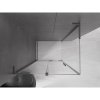 MEXEN/S - Velar L sprchový kout, posuvné dveře 100 x 110 cm, transparent, grafit kartáčovaná - 871-100-110-03-65 871-100-110-03-66