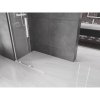 MEXEN/S - Velar L Sprchová zástěna posuvná Walk-in 90 x 200 cm, transparent 8 mm, bílá 871-090-003-03-20