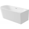 DEANTE - Akrylátová vana Silia bílá, rohová/volně stojící, pravá - 140 cm KDS_014P