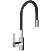 MEXEN - Flex dřezová baterie, chrom/ černá 670900-07