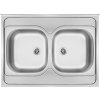 DEANTE - Tango nerez dekor - Nerezový dřez, 2 - bowl - celoplošný ZM6_320N
