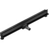 MEXEN - Flat žlab ke stěně 2v1 stěna 80 cm černá 1730080