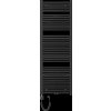 MEXEN/S - Ares radiátor + topná tyč 1800 x 600 mm, 1200 W, černá W102-1800-600-6120-70