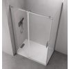 THRON ROUND obdélníkový sprchový kout 1300x700mm, kulaté pojezdy