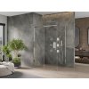 MEXEN/S - OMEGA sprchový kout 100x90, transparent, chrom 825-100-090-01-00