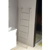 SEGA sušák ručníků na opření 550x1700x70mm, nerez lesk