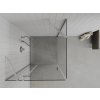 MEXEN/S - ROMA sprchový kout 80x80, transparent, chrom 854-080-080-01-00