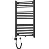 MEXEN/S - Mars radiátor + topná tyč 900 x 600 mm, 400 W, černá W110-0900-600-6400-70