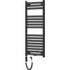 MEXEN/S - Uran radiátor + topná tyč 1200 x 500 mm, 600 W, černá W105-1200-500-2600-70