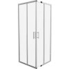 MEXEN - Rio sprchový kout čtvercový 90x90, transparent, chrom 860-090-090-01-00