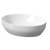 CERSANIT - Umyvadlo na desku LARGA ELLIPSE (50X38) K677-002