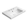 NORM keramické umyvadlo 60x40cm, 3 otvory, bílá ExtraGlaze