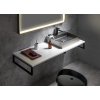 PLATO deska Rockstone 1000x24x500mm, bílá mat