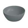 PURA keramické umyvadlo na desku, průměr 42cm, agave mat  DOPRAVA ZDARMA