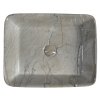DALMA keramické umyvadlo na desku, 48x38 cm, grigio