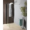 WALK-IN zástěna jednodílná k instalaci na zeď, 1100x1900 mm, sklo čiré