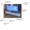 LED zrcadlo SMART 90x65 cm, bluetooth, hodiny, datum, teplota, reproduktor