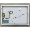 LED zrcadlo SMART 100x65 cm, bluetooth, hodiny, datum, teplota, reproduktor, funkce proti zamlžování  DOPRAVA ZDARMA