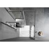 SIGMA SIMPLY čtvercový sprchový kout 800x800 mm, rohový vstup, sklo Brick