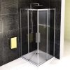 ALTIS čtvercový sprchový kout 800x800 mm, rohový vstup, čiré sklo