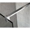 VARIO CHROME jednodílná sprchová zástěna k instalaci ke stěně, sklo nordic, 1000 mm