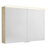 LINEX galerka s LED osvětlením, 100x70x15cm, jilm bardini  DOPRAVA ZDARMA