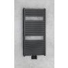 TONDI otopné těleso rovné 450x970 mm, středové připojení, černá mat