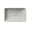 PURA keramické umyvadlo na desku 60x38cm, cenere mat  DOPRAVA ZDARMA