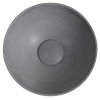 MINOR betonové umývátko na desku, Ø 26cm, šedá