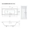 obdelnikova vana quadro slim