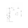 podomitkovy sprchovy set slim deccoillusion ii cerna