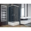 Čtvercový sprchový kout MODERN 165, 80 cm, 80 cm, 165 cm, Univerzální Levé / Pravé, Čiré bezpečnostní sklo - 6 mm, Chrom/Leštěný hliník (ALU)  DOPRAVA ZDARMA