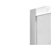 Čtvercový sprchový kout MODERN 165, 80 cm, 80 cm, 165 cm, Univerzální Levé / Pravé, Fume bezpečnostní sklo - 6 mm, Chrom/Leštěný hliník (ALU)  DOPRAVA ZDARMA