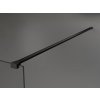 Walk-in sprchový kout ALBOX BLACK, 80 cm, 200 cm, Univerzální Levé / Pravé, Malované bezpečnostní sklo - 8 mm, Černá