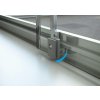 Sprchové dveře oxi.SLIDE N1FS, 140 cm, Acidato bezpečnostní sklo - 6 mm, Bílá  DOPRAVA ZDARMA