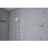 DECO WALK-IN W1P, 150 cm,  Levé (SX), Tratto bezpečnostní sklo - 6 mm, Černá  DOPRAVA ZDARMA