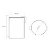 odpadkovy kos soft close 5l 205265205 mm