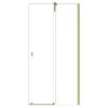 Walk-in sprchový kout VAYO GOLD, 100 cm, 200 cm, Univerzální Levé / Pravé, Čiré bezpečnostní sklo - 8 mm, Zlatá  DOPRAVA ZDARMA