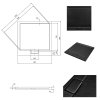 Čtvercová sprchová vanička AXIM - STONE EFFECT, Stone efect, 90 cm, 90 cm