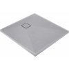 DEANTE - Correo šedá metalic - Granitová sprchová vanička, čtvercová, 90x90 cm KQR_S41B